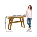Ver imagem 3 de Conjunto com Buffet Quartzo e Aparador Menphis para Sala de Jantar Henn - Nature/off White