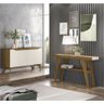 Conjunto com Buffet Quartzo e Aparador Menphis para Sala de Jantar Henn - Nature/off White - 9