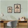Quadro Com Moldura - Star Wars: Símbolo Mandaloriano - Grande - 3