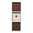 Ver imagem 3 de Mesa de Cabeceira Gaveteiro Organibox com 3 Gavetas 18x55x30cm Cor:Marrom