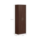 Ver imagem 5 de Conjunto Guarda Roupa 4 Portas e Sapateira Noth Cafe Touch