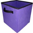 Ver imagem 2 de Caixa Organizadora de 28x30x28 Colorida com Alça Cor:Violeta