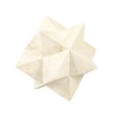 Ver imagem 1 de Escultura em Resina Bege 16x16x16cm