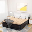 Ver imagem 2 de Colchão Inflável Casal Queen Dura Tech Premium Resistente com Bomba Elétrica Embutida Vg Plus 110v