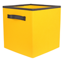Ver imagem 3 de Caixa Organizadora de 28x30x28 Colorida com Alça Cor: Amarelo