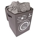 Ver imagem 4 de Cesto para Roupa - Cinza