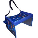 Ver imagem 3 de Mesinha Infantil Portátil para Cadeirinha Carro e Carrinho de Bebe Montessoriano Cor:Azul