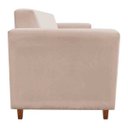 Ver imagem 3 de Sofá 3 Lugares Lívia Suede - D'Rossi - Bege