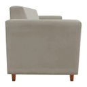 Ver imagem 3 de Sofá 3 Lugares Lívia Suede - D'Rossi - Marrom Rato