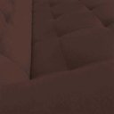 Ver imagem 4 de Sofá 3 Lugares Lívia Suede - D'Rossi - Marrom