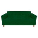 Ver imagem 1 de Sofá 3 Lugares Lívia Suede - D'Rossi - Verde