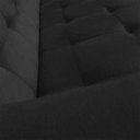 Ver imagem 4 de Sofá 3 Lugares Lívia Suede - D'Rossi - Preto