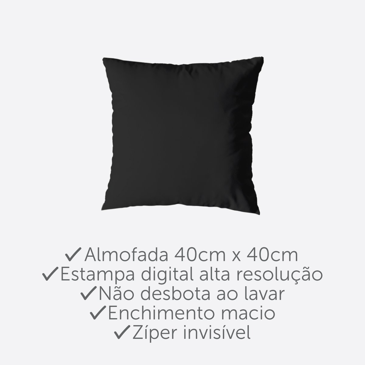 Kit 4 Almofadas Cheias 40cm X 40cm Decorativas Estampadas Digital Coloridas Sala Sofá Quarto Folhas - 4