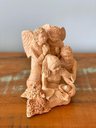 Ver imagem 4 de Escultura Presépio em Cerâmica. Artesanal Natal Anjo Jesus
