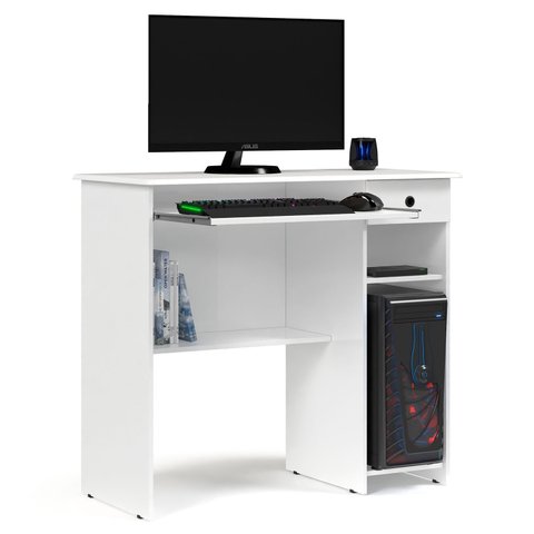 Mesa de Computador Viena Branco