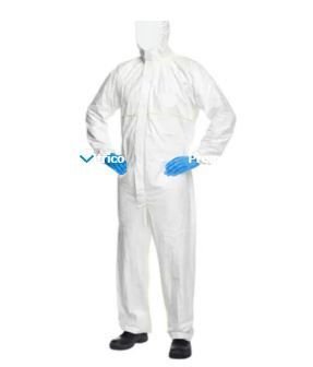 Macacão Tnt C/ Capuz e Zíper Tam Unico 30g - 1