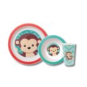 Ver imagem 1 de Kit de Refeicao Animal Fun Macaquinho - Buba