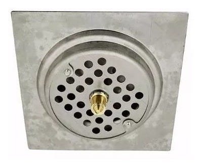 2 Ralos Inteligente Sistema Clic 15x15 Aço Inox Para Banheiro - 3