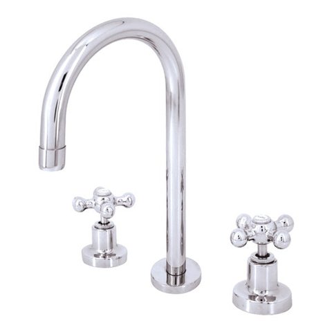 Torneira Misturador Lavatório Bica Alta 1/4 de Volta Metal Cromado