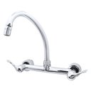 Ver imagem 2 de Torneira Pia Misturador Cozinha Parede Bica Móvel Cromado