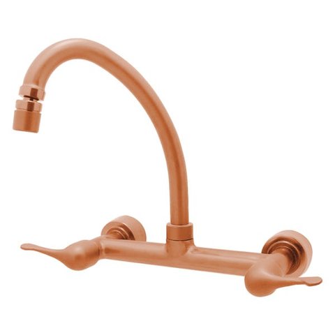 Torneira Misturador Cozinha  ¼v Metal  Bica Móvel até 70º C