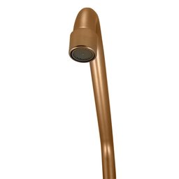 Torneira Misturador Cozinha Mesa Arejador  Articulado Metal até 70º C  ¼  Cobre - 2
