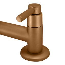 Torneira Misturador Cozinha Mesa Arejador  Articulado Metal até 70º C  ¼  Cobre - 3