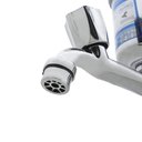 Ver imagem 4 de Torneira Cozinha Filtro Purificador Parede Copo Abs 18cm Luxo