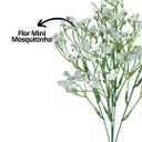 Ver imagem 4 de Buquê Flor Mosquitinho Verde e Branco 30cm - Mc Flores