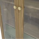 Ver imagem 3 de Cristaleira Cozinha Botanic 80cm 02 Portas M628 Kappesberg - Nogueira/verde Oliva