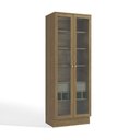 Ver imagem 1 de Cristaleira Cozinha Botanic 80cm 02 Portas M628 Kappesberg - Nogueira/verde Oliva