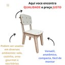 Ver imagem 5 de Cadeira Econômica Ecológica de Encaixe Mdf para Sala Estudo