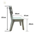 Ver imagem 3 de Cadeira Econômica Ecológica de Encaixe Mdf para Sala Estudo