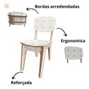 Ver imagem 4 de Cadeira Econômica Ecológica de Encaixe Mdf para Sala Estudo