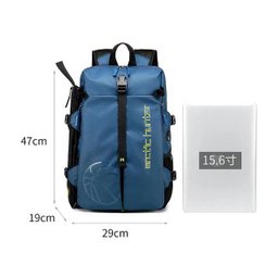 Mochila Esportiva Basquete Viagem Masculina Feminina Reforçada Arctic Hunter B00391 Azul petróleo - 4