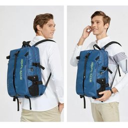 Mochila Esportiva Basquete Viagem Masculina Feminina Reforçada Arctic Hunter B00391 Azul petróleo - 7