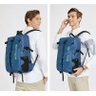 Mochila Esportiva Basquete Viagem Masculina Feminina Reforçada Arctic Hunter B00391 Azul petróleo - 7