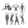 Adesivo de Parede Fitness Crossfit Decoração para Academia e Saúde - 2