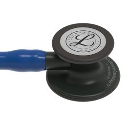 Estetoscopio 3m Littmann Cardiology Iv 6168 Azul com Preto e Conector Preto - 3