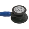 Estetoscopio 3m Littmann Cardiology Iv 6168 Azul com Preto e Conector Preto - 3