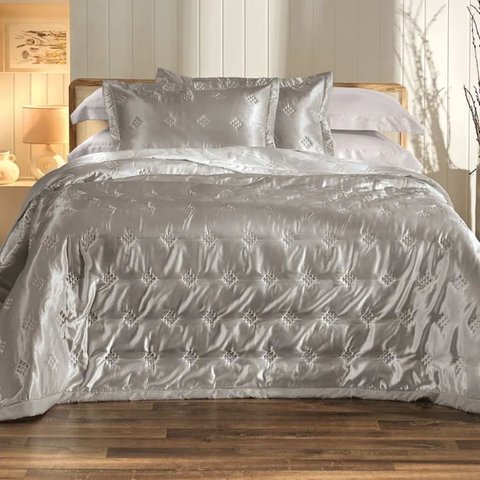 Jogo de Colcha Casal 3 Peças Ultrawave Deluxe Toque Acetinado Altenburg