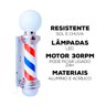 Barber Pole Poste De Barbeiro Com Globo 75cm 110v - 2