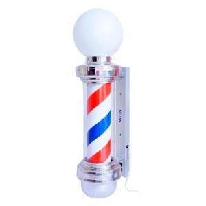 Barber Pole Poste De Barbeiro Com Globo 75cm 110v