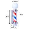 Barber Pole Poste De Barbeiro Com Globo 75cm 110v - 3