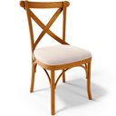 Ver imagem 3 de Kit 08 Cadeiras para Sala de Jantar e Estar Living Estofada Ávila L02 Suede Bege - Lyam