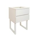 Ver imagem 7 de Mesa de Cabeceira Lateral de Apoio Penteadeira Square Branco Laca