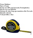 Ver imagem 3 de Trena Emborrachada Universal Auto Stop 5 Mt X 19 Mm Multilit