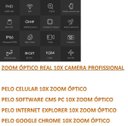 Ver imagem 4 de Câmera Ip Full HD 1080P Zoom Optico 10X Wi-Fi Profissional Possui Protocolo Onvif Grava Audio