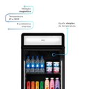Ver imagem 4 de Refrigerador Expositor Vertical Hq 439 Litros Porta de Vidro Preto Hq-439REVPVX