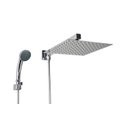 Ver imagem 1 de Ducha Inox 25x25 Cm C/ Desviador e Ducha de Mão em Abs com Trava